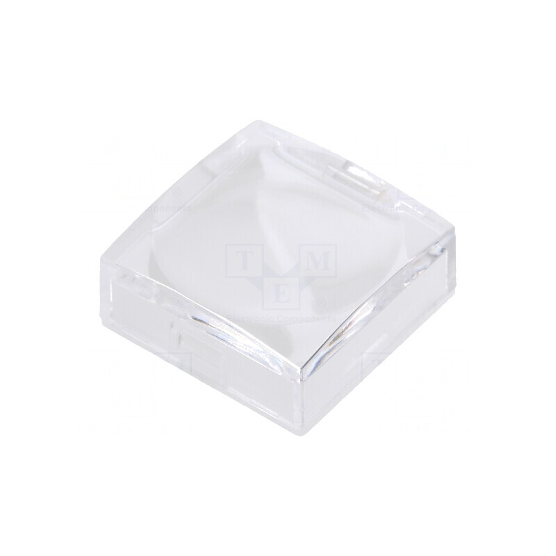 Capison Alb Transparent UB2 15x15x6.1mm | Electronic-mag.ro | Componente Electronice