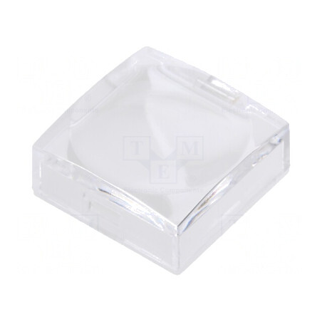 Capison Alb Transparent UB2 15x15x6.1mm | Electronic-mag.ro | Componente Electronice