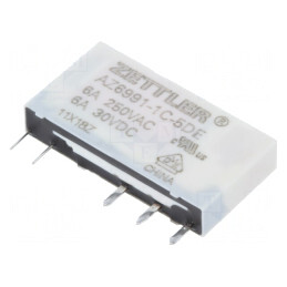 Releu Electromagnetic SPDT 5VDC 8A 250VAC PCB | Electronic-mag.ro | Componente Electronice