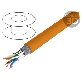 Cablu de Date BiTLAN S/FTP 4x2x23AWG Cu | Electronic-mag.ro | Componente Electronice