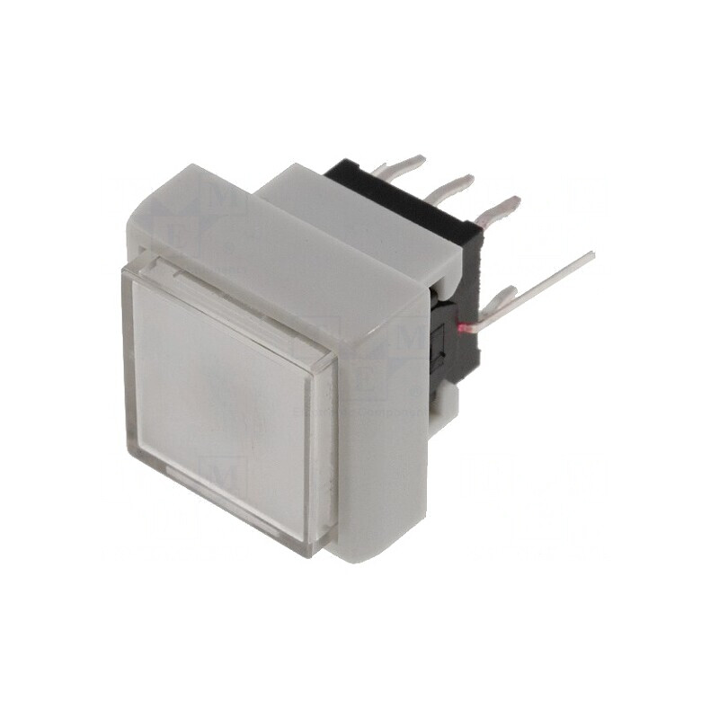 Comutator tastatură DPDT LED alb 30V 0,1A | Electronic-mag.ro | Componente Electronice