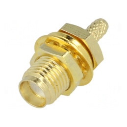 Mufă RP-SMA Tată Drept pentru Cablu RG174 | Electronic-mag.ro | Componente Electronice