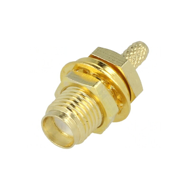 Mufă RP-SMA Tată Drept pentru Cablu RG174 | Electronic-mag.ro | Componente Electronice