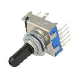 Comutator Rotativ 6 Pini 0,3A 16VDC 1 Secțiune 30° | Electronic-mag.ro | Componente Electronice