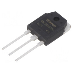 Tranzistor N-MOSFET 600V 30A TO3P | Electronic-mag.ro | Componente Electronice