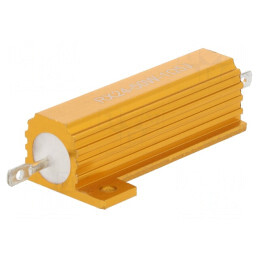 Rezistor Bobinat cu Radiator 1.5Ω 50W | Electronic-mag.ro | Componente Electronice