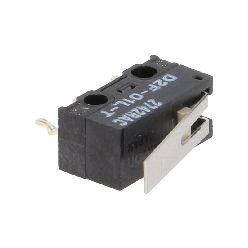 Microîntrerupător cu Manetă 3A/125VAC 0,1A/30VDC | Electronic-mag.ro | Componente Electronice
