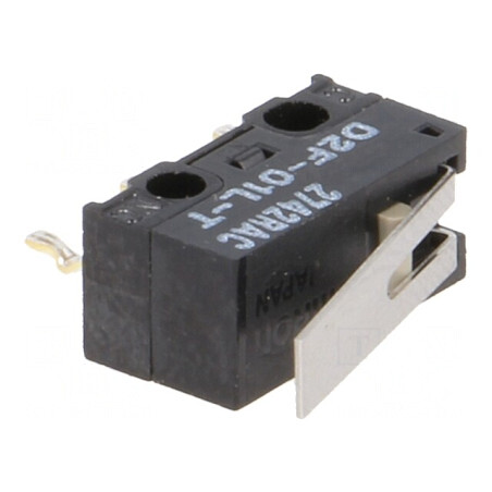 Microîntrerupător cu Manetă 3A/125VAC 0,1A/30VDC | Electronic-mag.ro | Componente Electronice