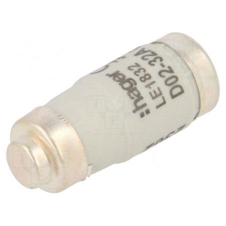 Siguranță gG 32A 400VAC 250VDC D02 | Electronic-mag.ro | Componente Electronice