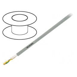 Cablu de Control SUPERTRONIC PVC 4x0,34mm2 Gri