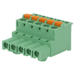 Regletă de Conexiuni Deconectabilă 5 Piste 5,08mm Mufă Mamă | Electronic-mag.ro | Componente Electronice