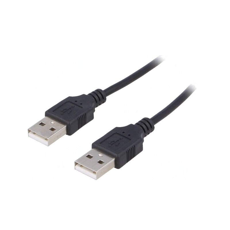 Cablu USB 2.0 A-A 1,8m Nichelat | Electronic-mag.ro | Componente Electronice