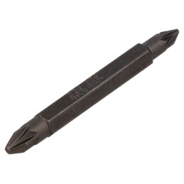 Capăt de şurubelniţă dublu Pozidriv PZ1/PZ2 60mm | Electronic-mag.ro | Componente Electronice
