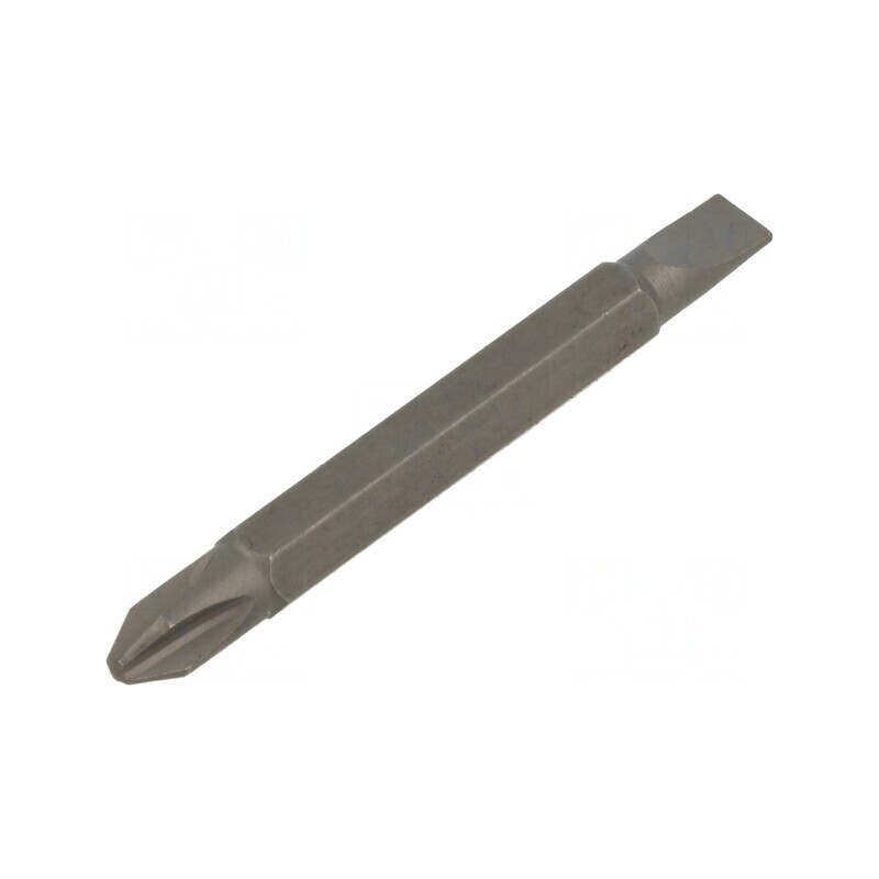 Bit Șurubelniță Dublu Phillips/Plată 5,5x1,0mm PH2 | Electronic-mag.ro | Componente Electronice Bit Șurubelniță Dublu Phillips/Plată 5,5x1,0mm PH2 | Electronic-mag.ro | Componente Electronice