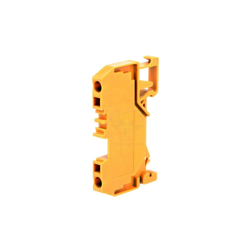 Conector Îmbinare Șine 0,08-2,5mm2 Portocaliu 2 Borne | Electronic-mag.ro | Componente Electronice