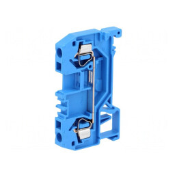 Conector Șine 0,08-2,5mm2 2 Piste Albastru | Electronic-mag.ro | Componente Electronice