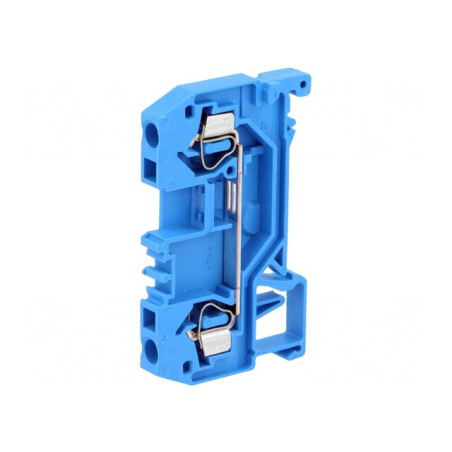 Conector Șine 0,08-2,5mm2 2 Piste Albastru | Electronic-mag.ro | Componente Electronice