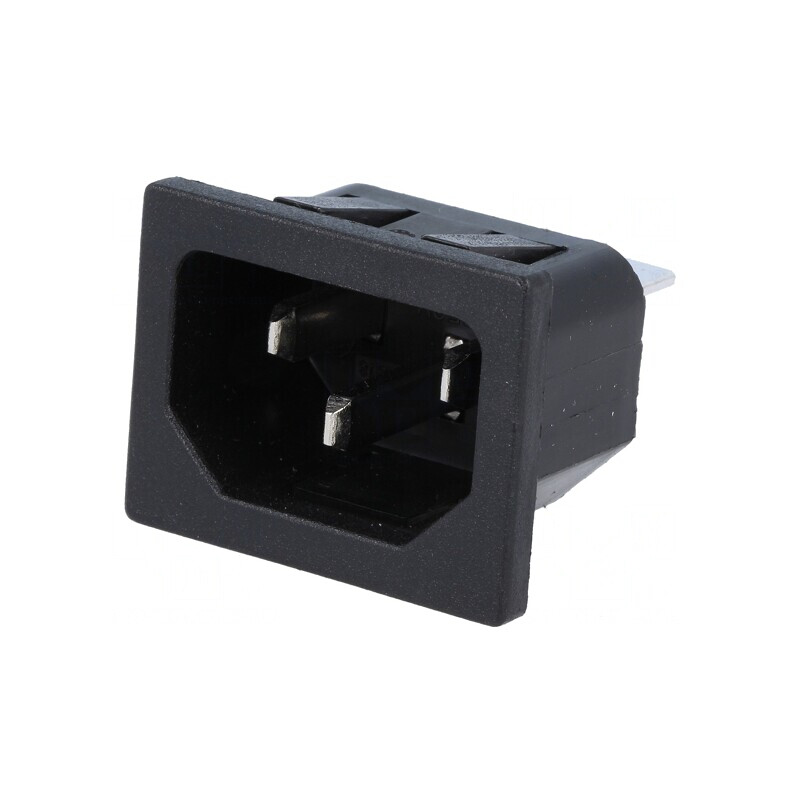 Conector de Alimentare AC Soclu Tată 10A 250V IEC 60320 MS-1 | Electronic-mag.ro | Componente Electronice Conector de Alimentare AC Soclu Tată 10A 250V IEC 60320 MS-1 | Electronic-mag.ro | Componente Electronice