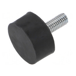 Picioruş Vibro-Absorbant 30mm 15mm Duritate Shore 40 | Electronic-mag.ro | Componente Electronice
