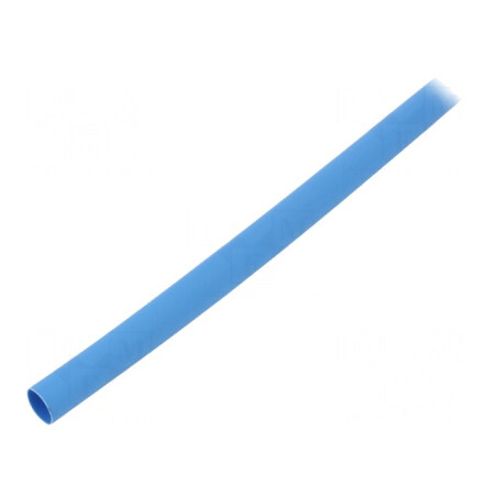 Manşon Termocontractabil Albastru 6,4mm 1m | Electronic-mag.ro | Componente Electronice