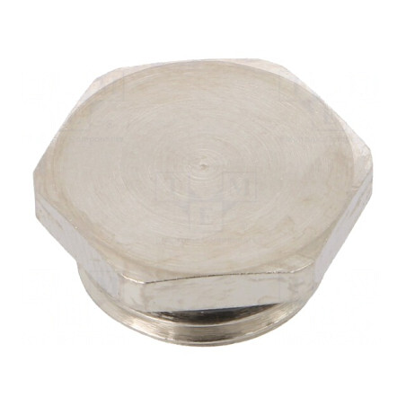 Capac de Protecţie M16 Alamă Nichel IP68 | Electronic-mag.ro | Componente Electronice
