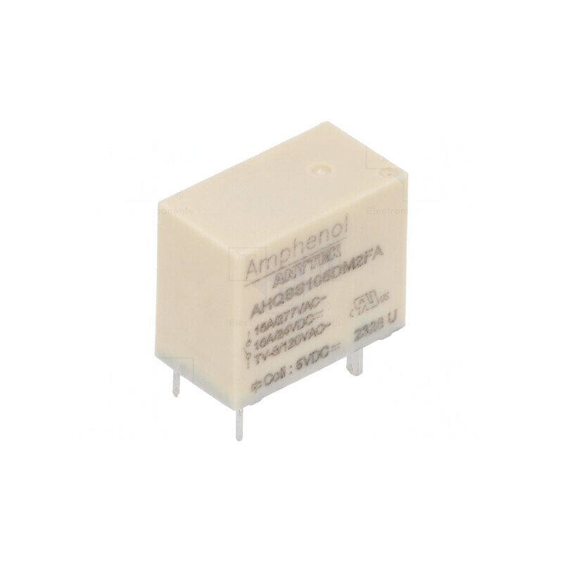 Releu Electromagnetic SPST-NO 5VDC 16A 277VAC | Electronic-mag.ro | Componente Electronice