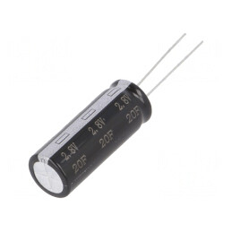 Supercondensator THT 20F 2.8V 12.5x34mm | Electronic-mag.ro | Componente Electronice