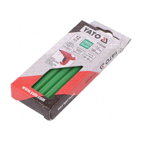 Adeziv Termofuzibil Verde 7,2mm x 100mm Priză 20-30s | Electronic-mag.ro | Componente Electronice