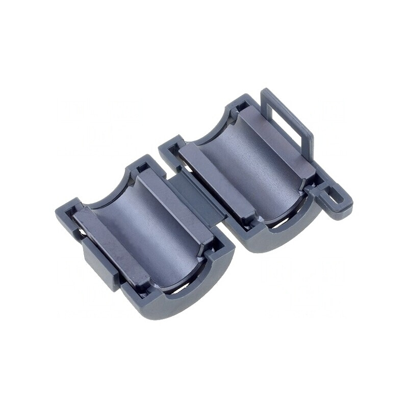 Ferită pentru cablu rotund 22mm x 18mm x 7mm | Electronic-mag.ro | Componente Electronice