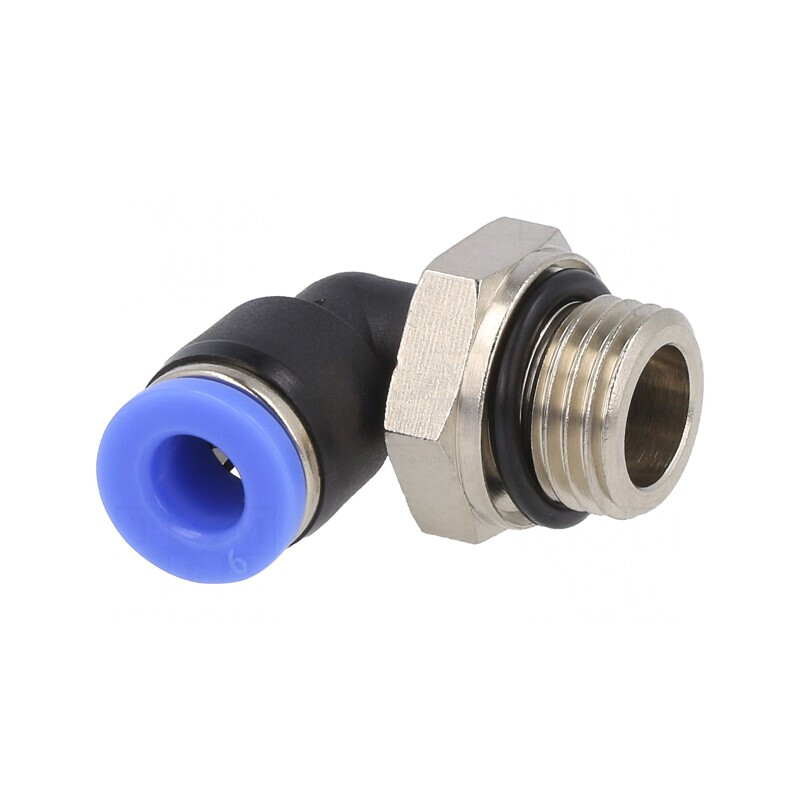 Racord Push-In Rotativ 90° - 15bar 60°C | Electronic-mag.ro | Componente Electronice