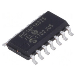 Microcontroler PIC16 14kB 32MHz 2,3-5,5V SMD SO14 | Electronic-mag.ro | Componente Electronice