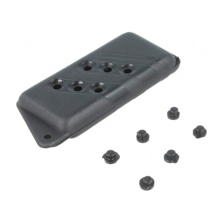 Carcasă ABS pentru pilot 37x84x14mm | Electronic-mag.ro | Componente Electronice