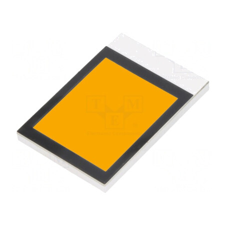 Iluminare LED Ambră 33x22,86x2,5mm | Electronic-mag.ro | Componente Electronice
