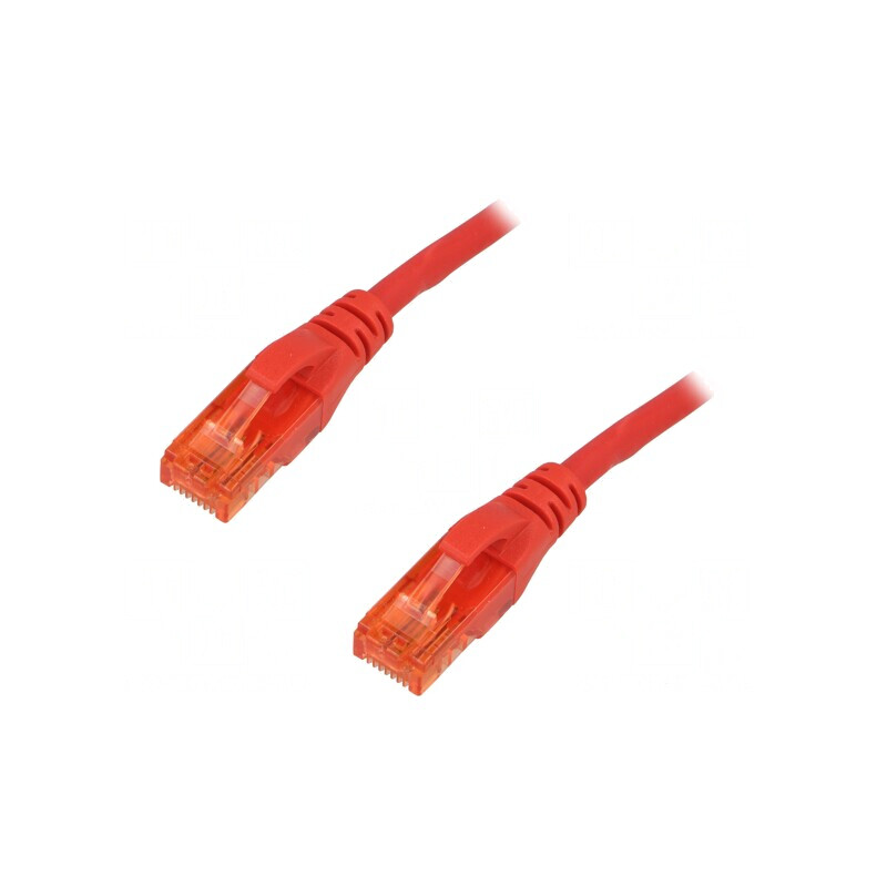 Patch Cord Ethernet Cat6 U/UTP 3m Roșu | Electronic-mag.ro | Componente Electronice Patch Cord Ethernet Cat6 U/UTP 3m Roșu | Electronic-mag.ro | Componente Electronice