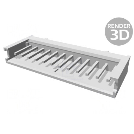 Soclu cablu-placă tată AMPMODU MOD II 2,54mm 12 pini THT | Electronic-mag.ro | Componente Electronice