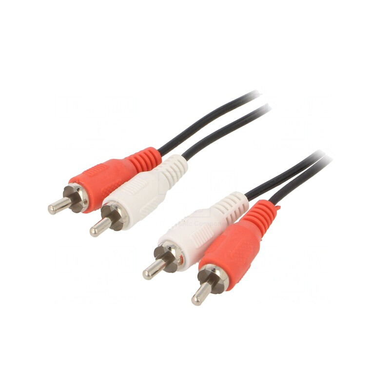 Cablu RCA Dual 7.5m Negru | Electronic-mag.ro | Componente Electronice Cablu RCA Dual 7.5m Negru | Electronic-mag.ro | Componente Electronice