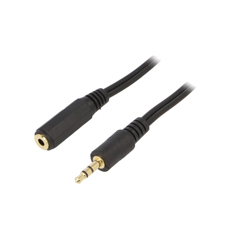 Cablu Audio Jack 3.5mm 5m Negru | Electronic-mag.ro | Componente Electronice