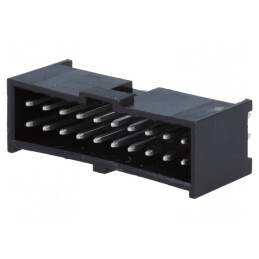 Soclu dreptunghiular tată 20 pini 2,54mm THT C-Grid III | Electronic-mag.ro | Componente Electronice