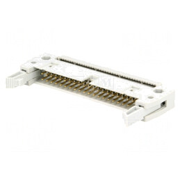 Mufă IDC tată 40 PIN cu ejector pentru cablu-bandă 1,27mm | Electronic-mag.ro | Componente Electronice