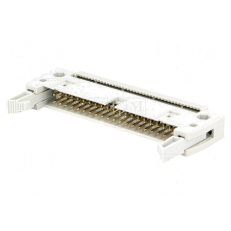 Mufă IDC tată 40 PIN cu ejector pentru cablu-bandă 1,27mm | Electronic-mag.ro | Componente Electronice