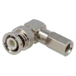 Mufă BNC Tată 90° Twist-On | Electronic-mag.ro | Componente Electronice