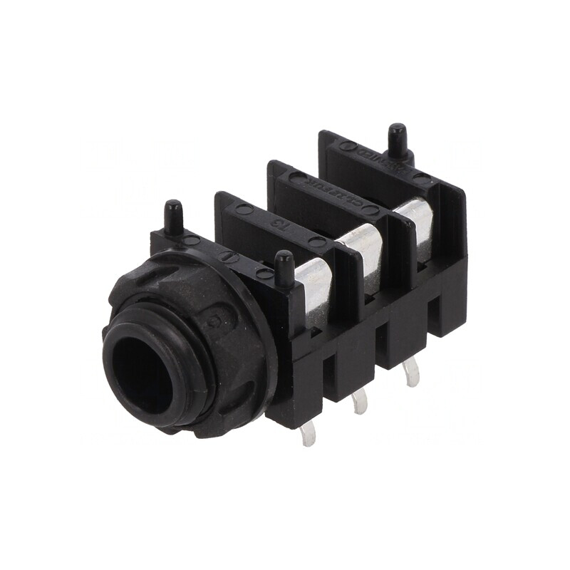 Soclu Jack 6.3mm Mamă Stereo cu Întrerupător Triplu | Electronic-mag.ro | Componente Electronice