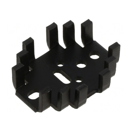 Radiator Extrudat Negru 41.3x33x12.7mm 14K/W | Electronic-mag.ro | Componente Electronice