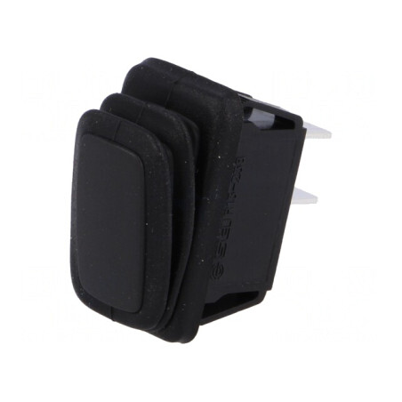 Comutator Basculant ON-OFF 16A 250V Negru IP65 | Electronic-mag.ro | Componente Electronice