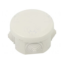 Cutie de Conexiuni pentru Perete IP55 Gri 65mm | Electronic-mag.ro | Componente Electronice