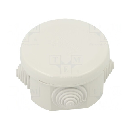 Cutie de Conexiuni pentru Perete IP55 Gri 65mm | Electronic-mag.ro | Componente Electronice