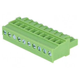 Regletă de Conexiuni Deconectabilă 5.08mm 10 Piste Mamă | Electronic-mag.ro | Componente Electronice