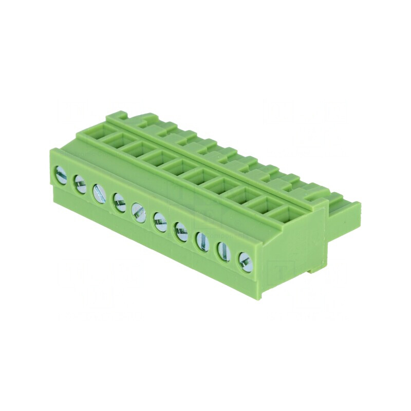 Regletă de Conexiuni Deconectabilă 5.08mm 10 Piste Mamă | Electronic-mag.ro | Componente Electronice