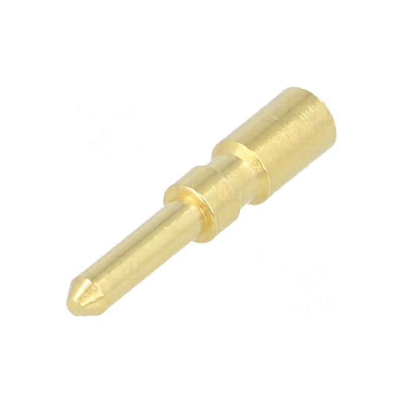 Pin tată aurit 2mm crimpat cablu 0,75-2,5mm2 | Electronic-mag.ro | Componente Electronice