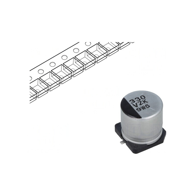 Condensator Hibrid 330uF 35VDC SMD 20mΩ | Electronic-mag.ro | Componente Electronice Condensator Hibrid 330uF 35VDC SMD 20mΩ | Electronic-mag.ro | Componente Electronice